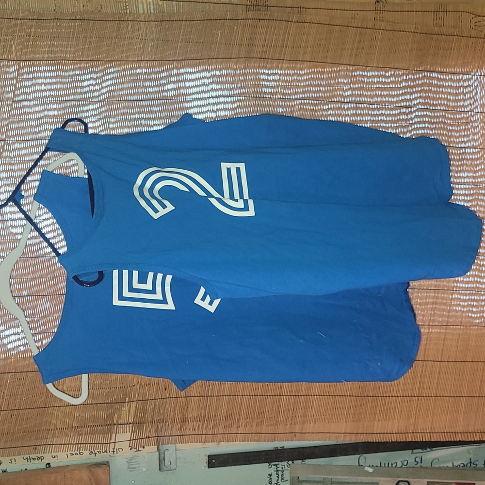 DEADSTOCK. Made in USA. VINTAGE.  2  tank tops. #5 large. #2 medium.